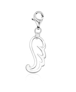 Wing Shape Silver Charms CH-57